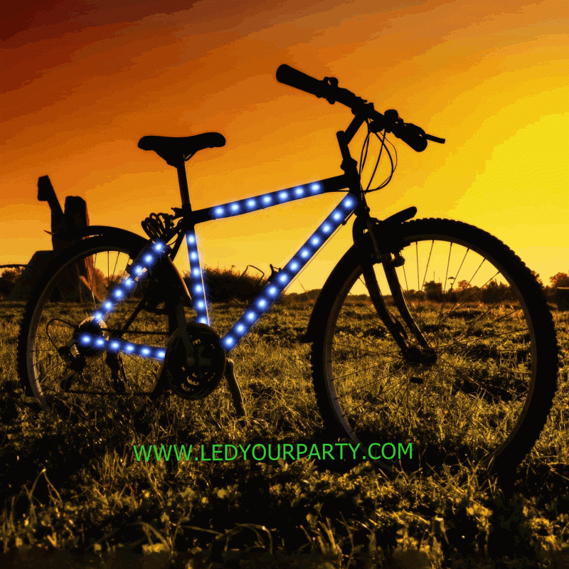 Tira led seguridad bici